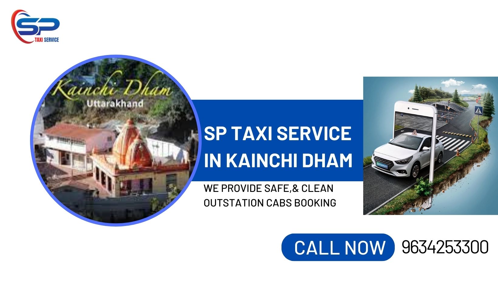 Kainchi dham to Mussoorie Taxi