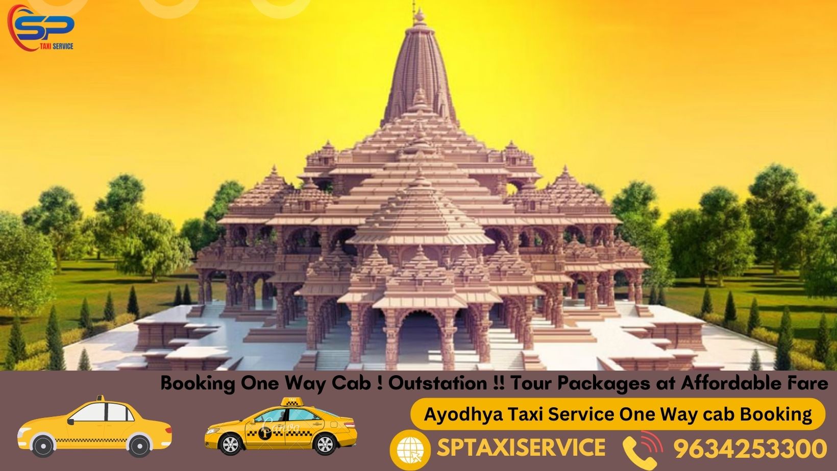 Ayodhya to Jhansi Taxi