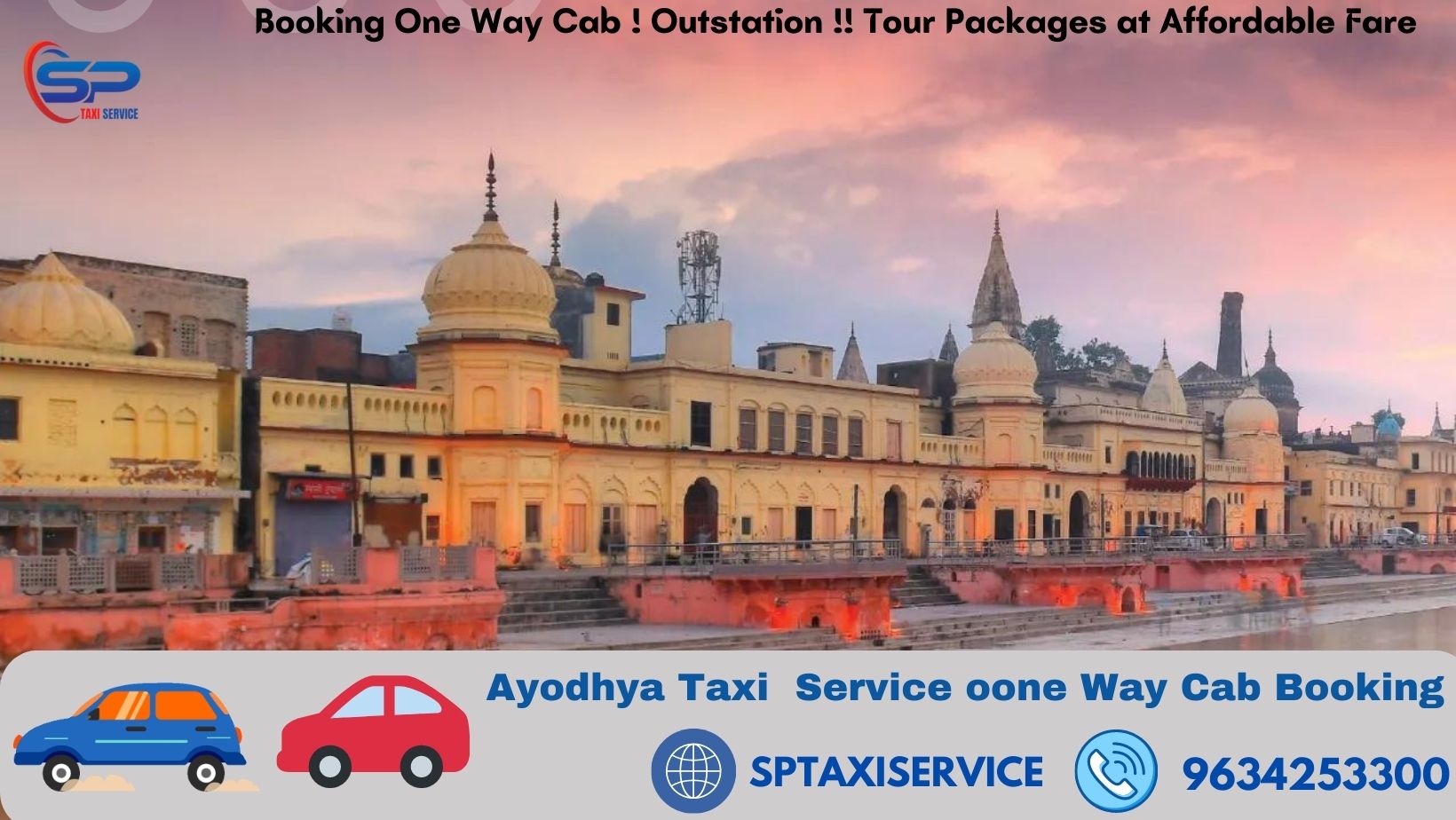 Ayodhya to Kota Taxi