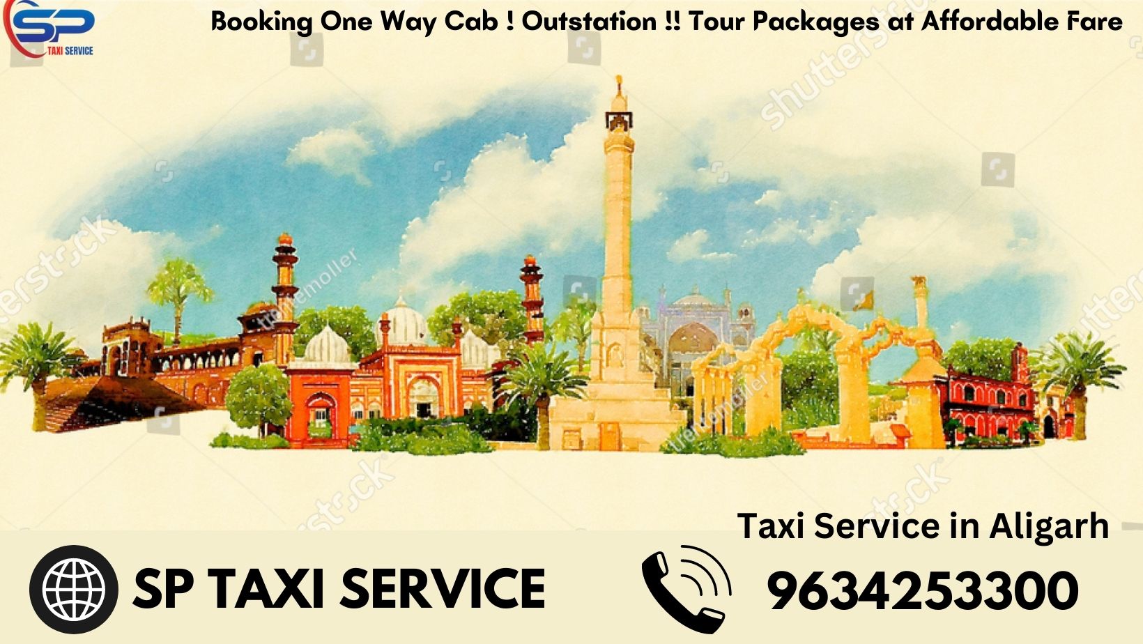Aligarh to Gorakhpur Taxi