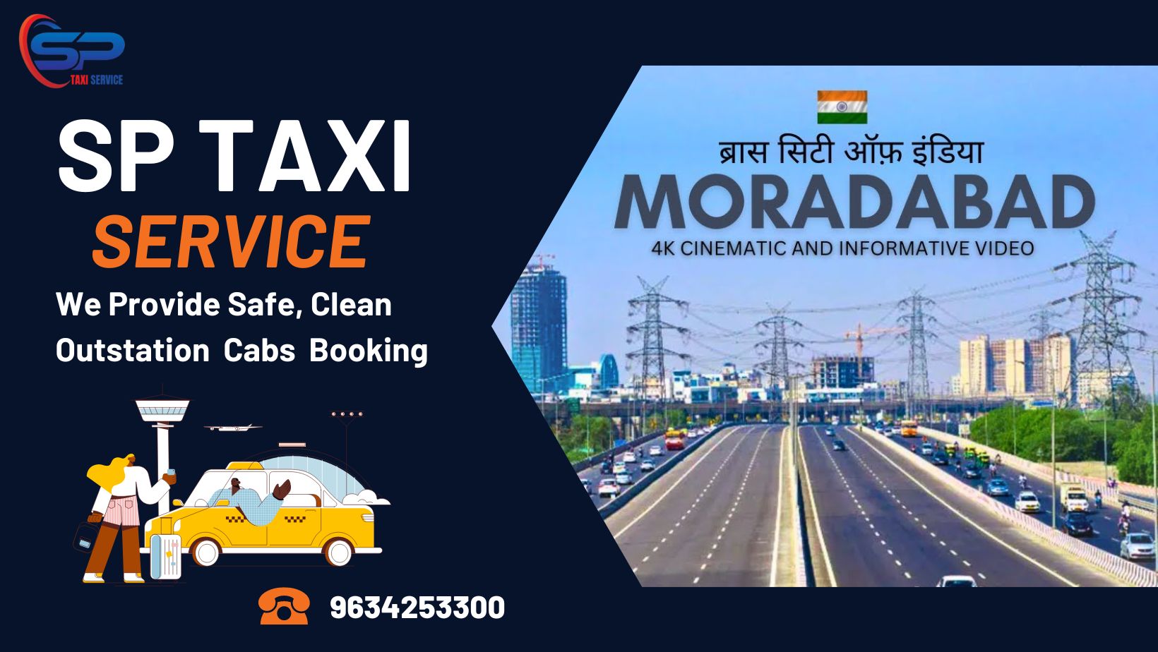 Moradabad to Haldwani Taxi