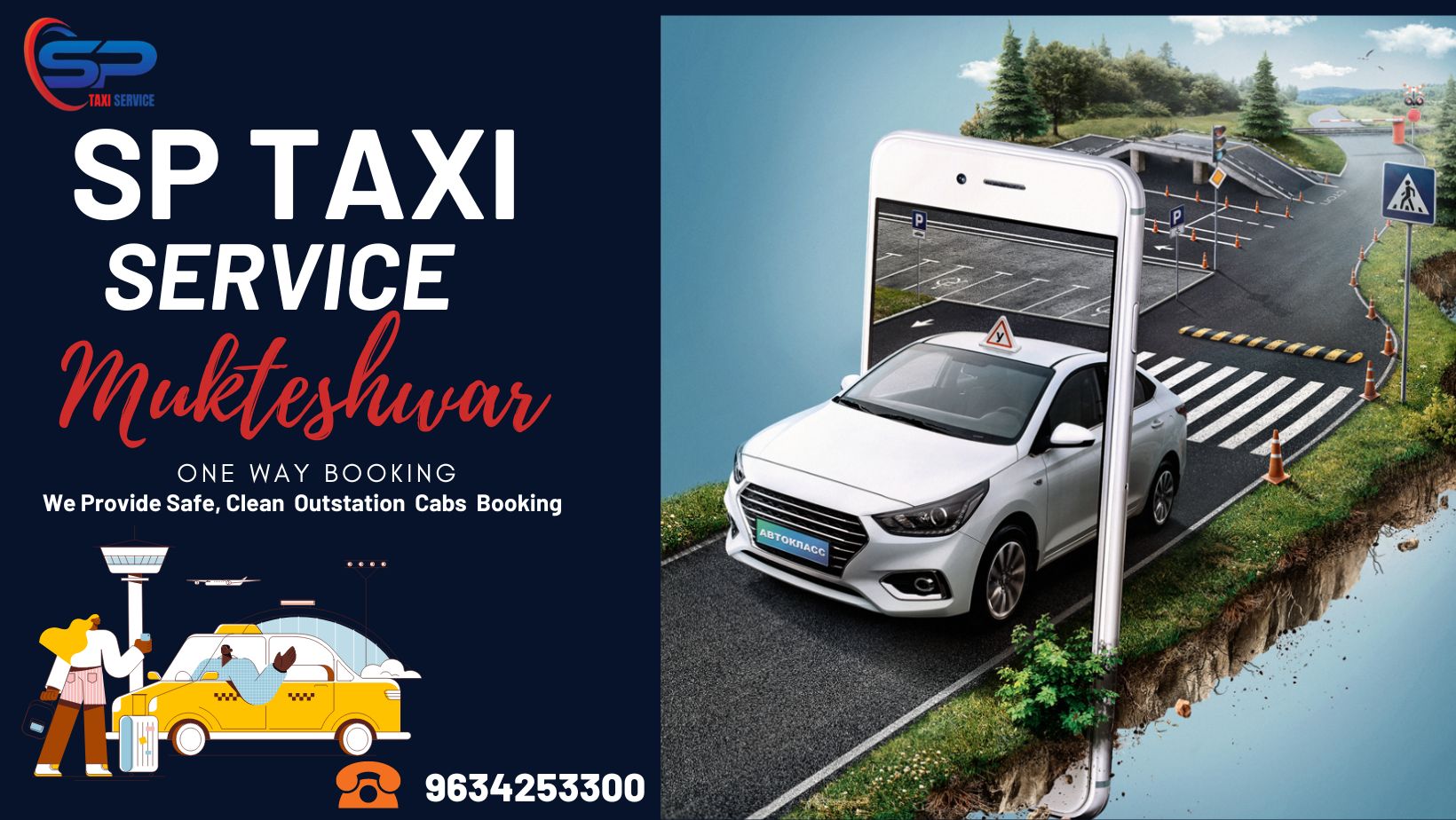 Mukteshwar to Dehradun Taxi