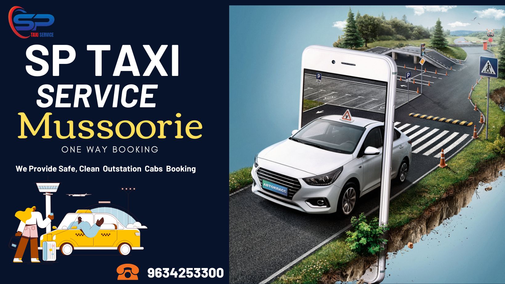 Mussoorie to Jaipur Taxi