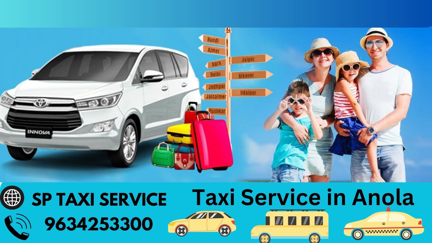 Anola to Chandigarh Taxi