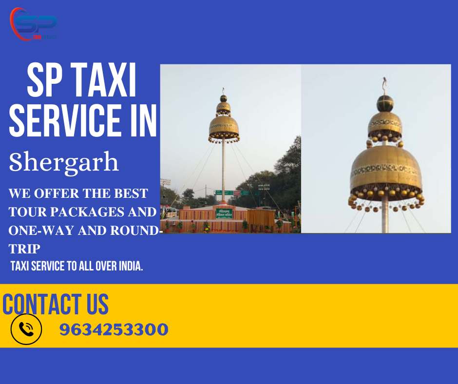Shergarh to Agra Taxi