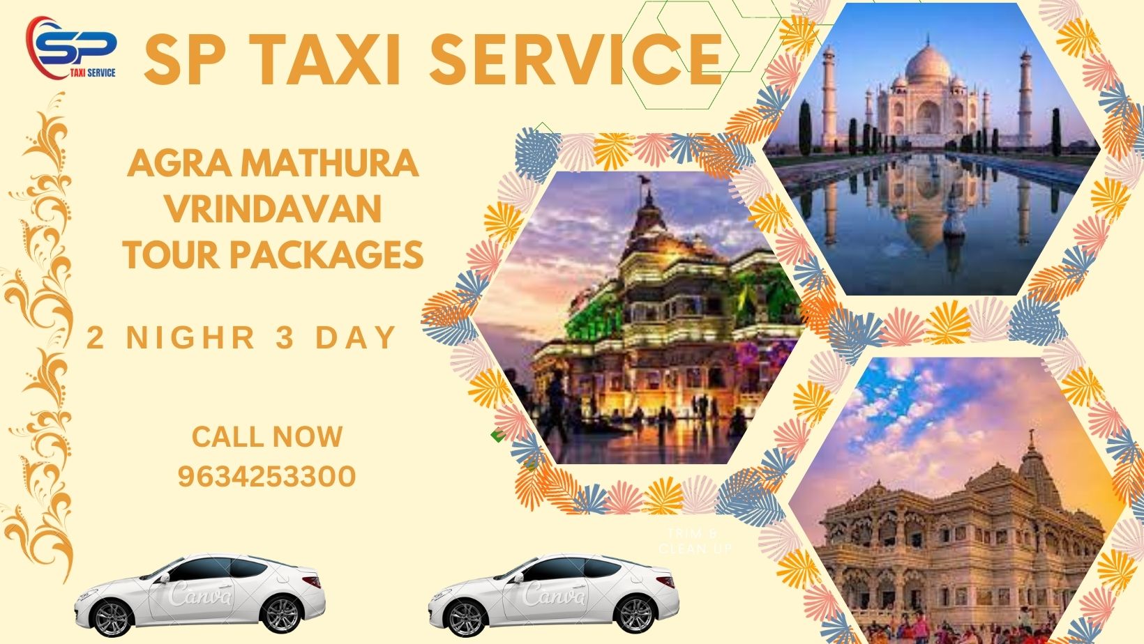 Mathura to Bageshwar Dham Taxi