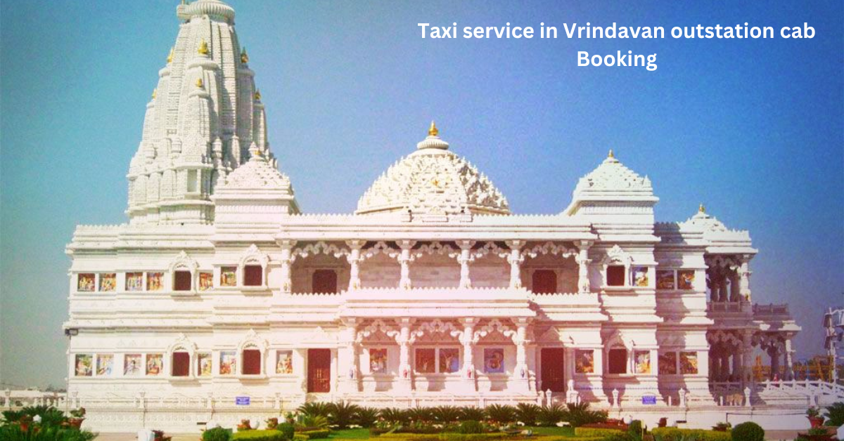 Vrindavan to Lucknow Taxi